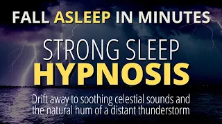 Sleep Hypnosis For Deep Sleep | Fall Asleep Fast (STRONG!) Black Screen