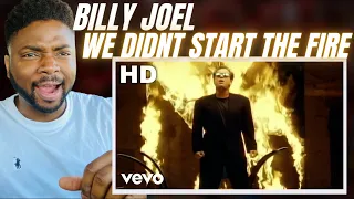 Brit Reacts To BILLY JOEL - WE DIDN’T START THE FIRE!