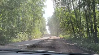 Ужасно-Страшная Дорога до Шарыпово Красноярский Край