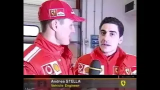Schumacher's Ferrari Elite Guard, then and now...