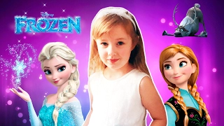 ЭЛЬЗА и АННА Холодное сердце Обзор игрушек Frozen Anna and Elsa princess toys