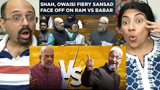 Amit-Shah🔥🔥 v/s  Asaduddin-Owaisi On Ram Mandir🚩✨|