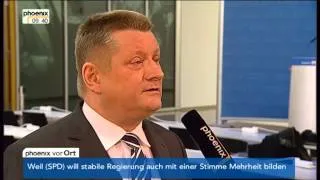 Hermann Gröhe (CDU) zum Wahlausgang in Niedersachsen - VOR ORT vom 21.01.2013