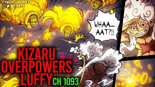 LUFFY VS KIZARU REMATCH - Kizaru TRICKS Luffy! - One Piece Manga Chapter 1093 COLORED