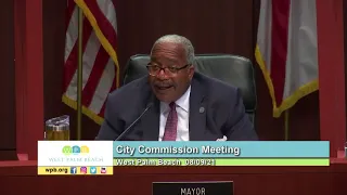 08/09/21 City Commission Meeting: Mayor's Message