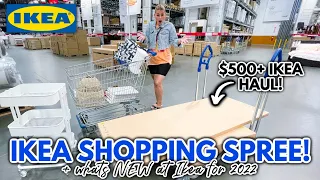 *$500+ IKEA HAUL* Ikea SHOPPING SPREE for the New House | Whats New at Ikea in 2022, Ikea Furniture!
