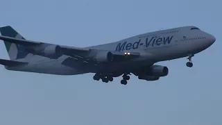 Plane Spotting Evening Arrivals at London Gatwick Airport - 30/07/17