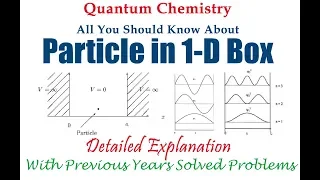 Particle in 1-D Box | Solved Problems | Detailed Explanation | Quantum Chemistry