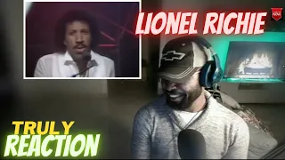 LIONEL RICHIE - TRULY [FIRST TIME REACTION]