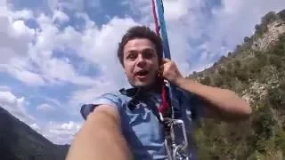 SkyPark прыжок с высоты 207 метров! Видео с гоупро