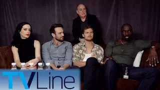 Marvel's The Defenders Interview | Comic-Con 2017 | TVLine