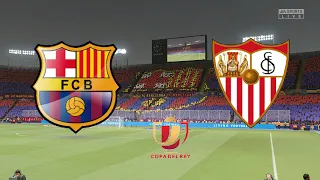 Copa Del Rey 2021 (Semi Final) - FC Barcelona Vs Sevilla - 2nd Leg - 3rd March 2021 - FIFA 21