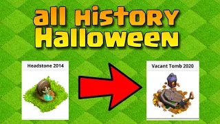 All History of Halloween Update  Obstacles since 2014.-2020 in Clash of Clans -COC