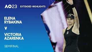 Elena Rybakina v Victoria Azarenka Extended Highlights | Australian Open 2023 Semifinal