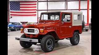 1978 Toyota FJ40 Land Cruiser For Sale - Walk Around