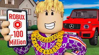 He Faked Being A Millionaire! A Roblox Movie