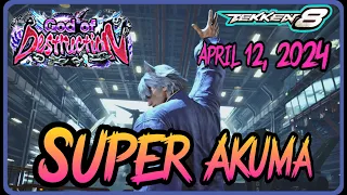 Tekken 8 ▰ (Super Akuma) LEE Tekken 8 God Of Destruction Ranked Matches April 12, 2024