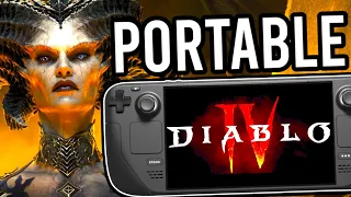 How To Play Diablo 4 On Steam Deck! Full Setup Guide And 60 FPS Gameplay!