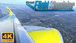 (4K) Microsoft Flight Simulator 2020 - MAXIMUM SETTINGS - A321NEO Leap - Takeoff