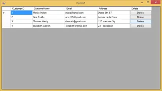 C# Tutorial - How to add a Button each row in a DataGridView | FoxLearn