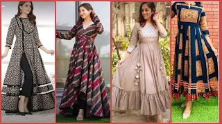 trendy long frocks design for summer||stylish long frocks designs for girl||#lawnfrockdesigns 2023