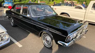 1970 Ford Zodiac MK4 Executive (DYT 581J) Humber Bridge Classic Car Night 16/06/23.