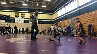 Liam Franklin Regional Duals Jan 28 2018