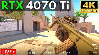 🔴 RTX 4070 Ti - Counter-Strike 2 | 4K Ultra Settings