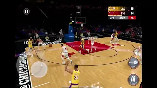 Nasty dunk with LeBron James on NBA 2K arcade edition￼