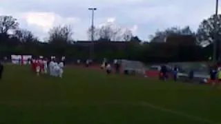 Bath City Fans at the start of the Chelmsford match