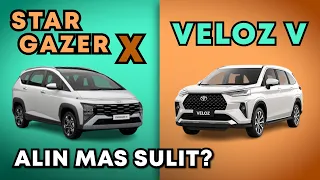 HYUNDAI STARGAZER X 2024 vs TOYOTA VELOZ COMPARISON