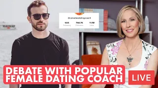 Debate W/ Female Dating Coach (Chantal Heide) - 3 Month No Kissing Rule 😮