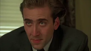 Nicolas Cage - You Don't Say, but reversed and telepathic