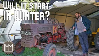 Cold Start B275 Diesel Tractor in Winter - Will it start?