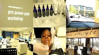 DERMALOGICA PRO POWER CHEMICAL PEEL}VLOG  Ntswaki