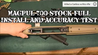 Magpul 700 Hunter Stock Full Review and Accuracy Test