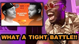 Alem 🇫🇷 vs King Inertia 🇺🇸 | GRAND BEATBOX BATTLE 2021 [REACTION]