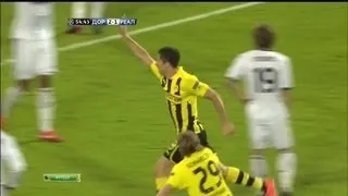 Borussia Dortmund Vs Real Madrid [4-1] All Goals and Highlights [24.04.13]