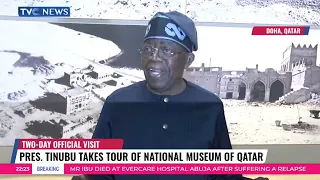 Pres Tinubu Takes Tour Of National Museum Of Qatar