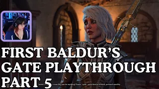 First Time Playing Baldur's Gate 3 | Drow Druid Named Catnip | PixelxKitten Livestream | Part 5