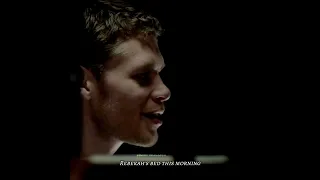 Klaus defending Stefan