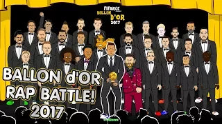 🌟Ballon d'Or 2017 RAP BATTLE🌟 Ronaldo! Messi! +28 more players!