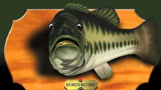 Gemmy Big Mouth Billy Bass ''Don't Worry Be Happy'' Audio Recording/Mp3