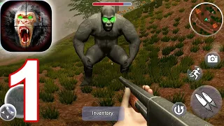 Hunting Bigfoot Monster Hunter - Gameplay Walkthrough Video Part 1 (iOS Android)