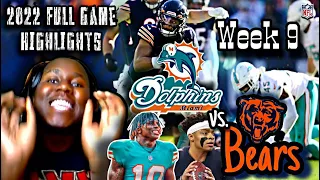 Chicago Bears vs. Miami Dolphins | Week 9 2022 Game Highlights | Reaction