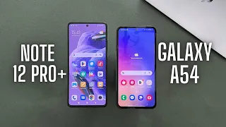 Galaxy A54 vs Note 12 Pro+ 5G: Υπάρχουν σημαντικές διαφορές