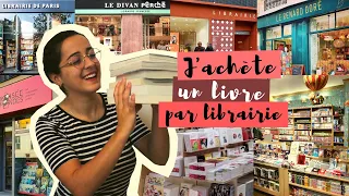 J'achète un livre par librairie 📚😍 à Paris ✨