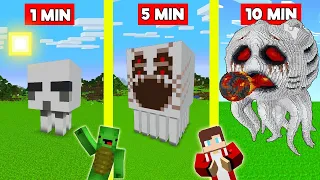 GHAST HOUSE BUILD BATTLE CHALLENGE In Minecraft - NOOB VS PRO - Maizen Mizen Mazien Parody