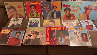 Elvis Presley 1956-1977 Vinyl LP Records w/Bonus Photo Collection. The King’s Court