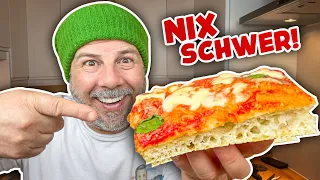 Luigi's PIZZA REZEPT für zuhause (220°C Backofen)